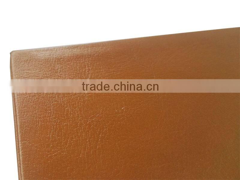 Shenzhen factory new design big a4 size leather paper box packaging with flip lid