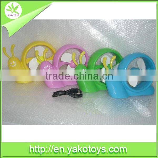 colorful electric fan plastic hand fan