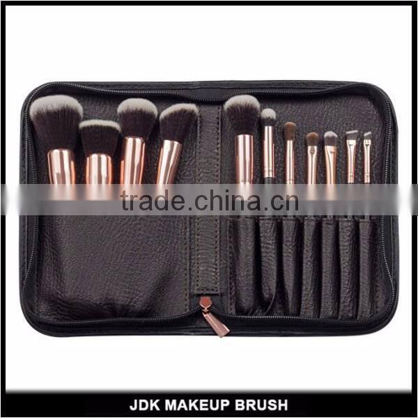 11pcs World Best Selling Royal Golden Vegan Makeup Brushes