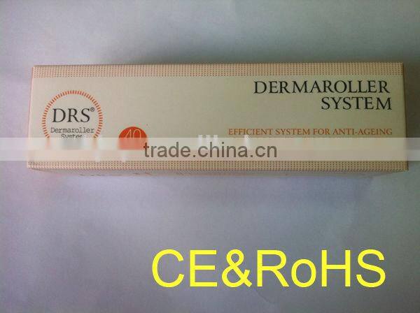 DRS derma stamp care needle stamp roll with 40 needles titanium