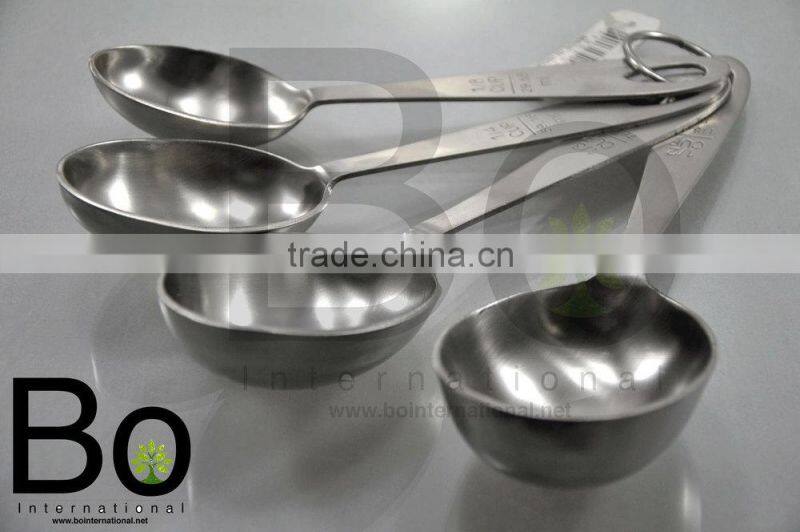 Stainless Steel Heavy High Quality Measuring Cup 4pc Set