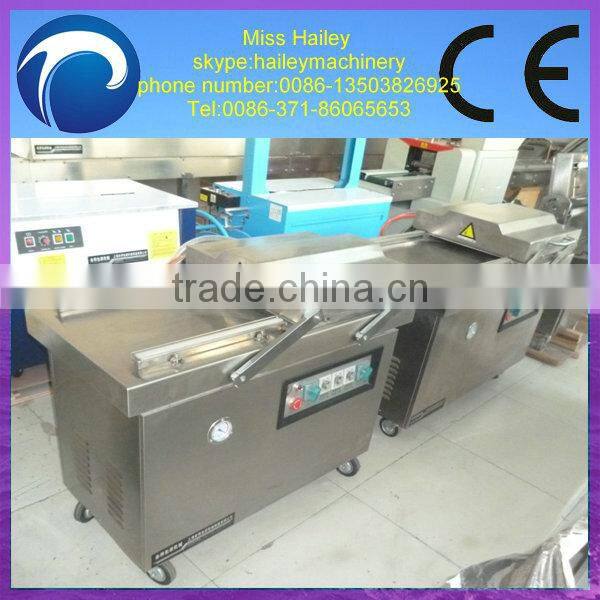 0086-13503826925 hot sale stainless steel automatic food vacuum packing machine