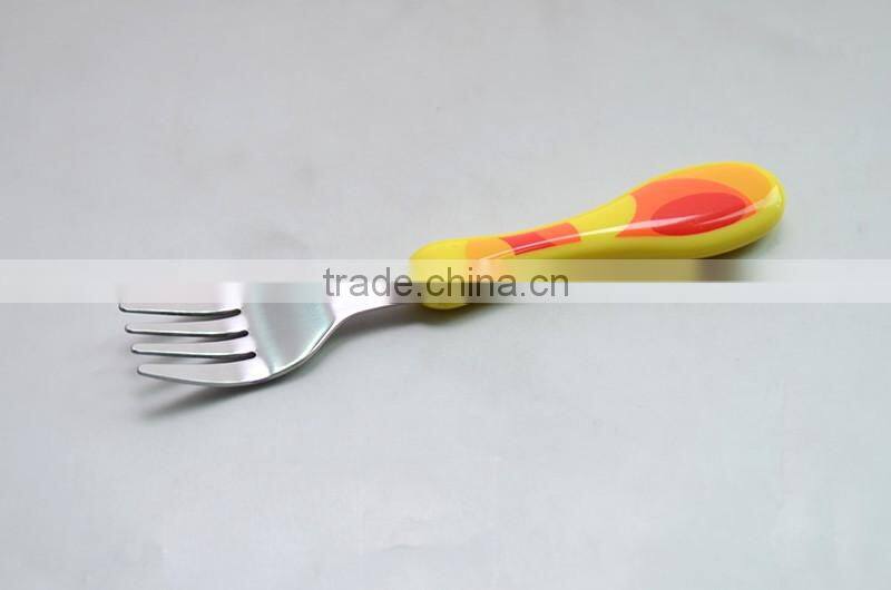 2016 new design FDA/LFGB cutlery set with abs handle, banquet tableware