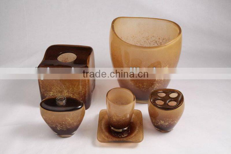 Custom design polyresin bathroom accessories