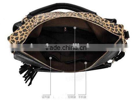 Popular classic leopared sale fashion women bags