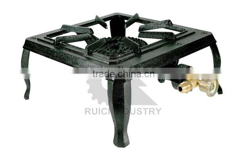 Kitchen Gas Camping Cast Iron BBQ Grill Burners For Barbecue