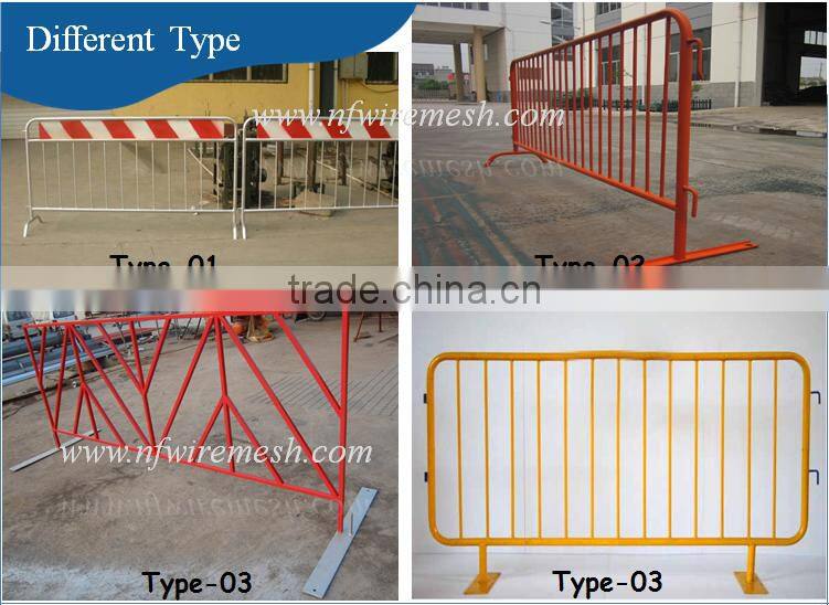 Guangzhou factory supply pedestrian barriers/crowd control fencing