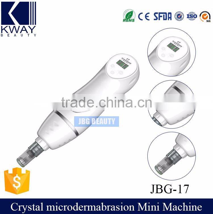 Handheld mini crystal diamond dermabrasion machine/ microdermabrasion tip machines for sale