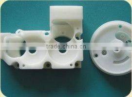 POM plastic black spur gear