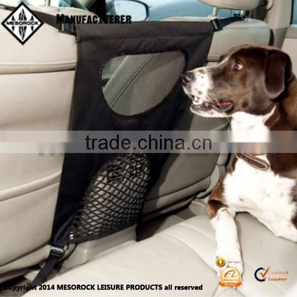 Travel Automobile Pet Car Back Seat Mesh Protectors and Barriers for Dog