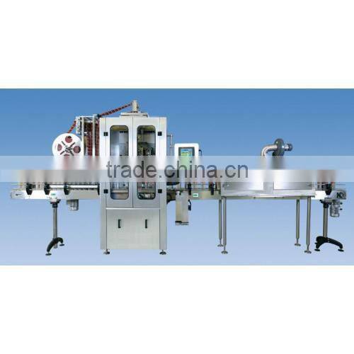 Automatic Bottle Sleeve Labeling Machine With PVC Label