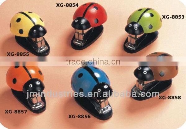 Mini Wooden Office & School Ladybug Stapler
