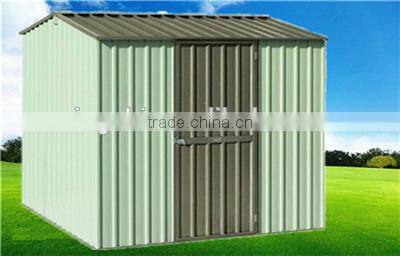 garden storage cabin shed/metal garden storage shed