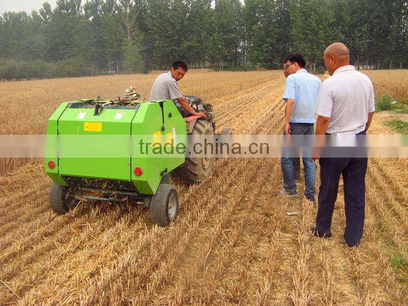The lowerst price Mini Hay Bale for sale/small round hay baler