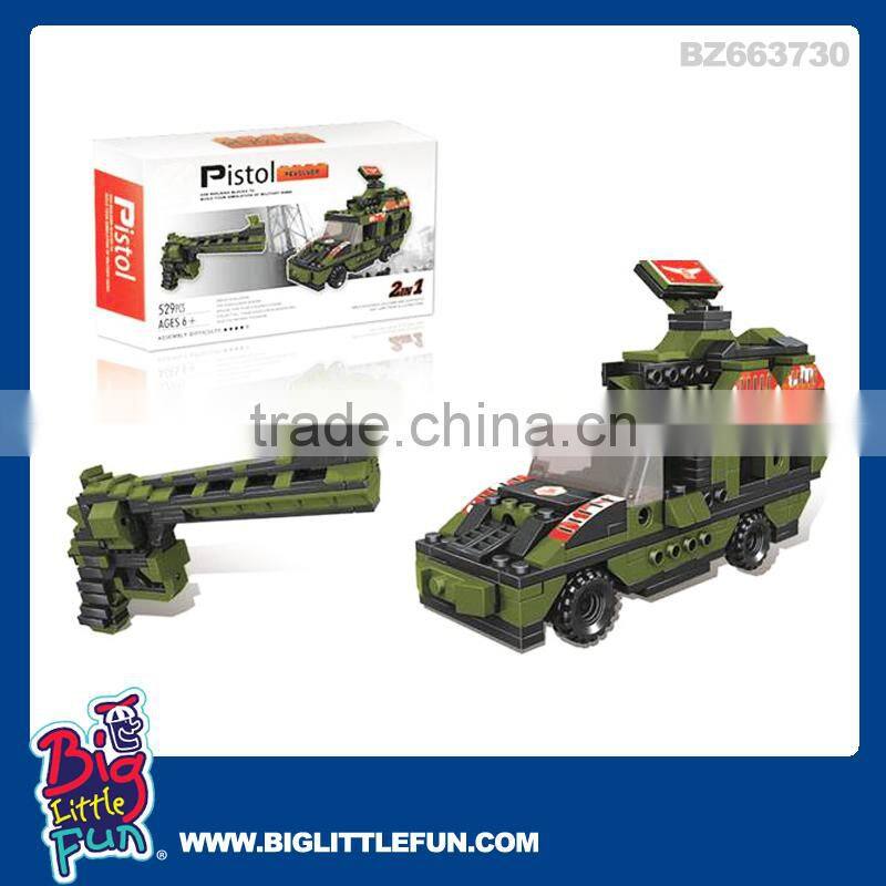 Military toys play set,toy gun military and fighter plane toy block