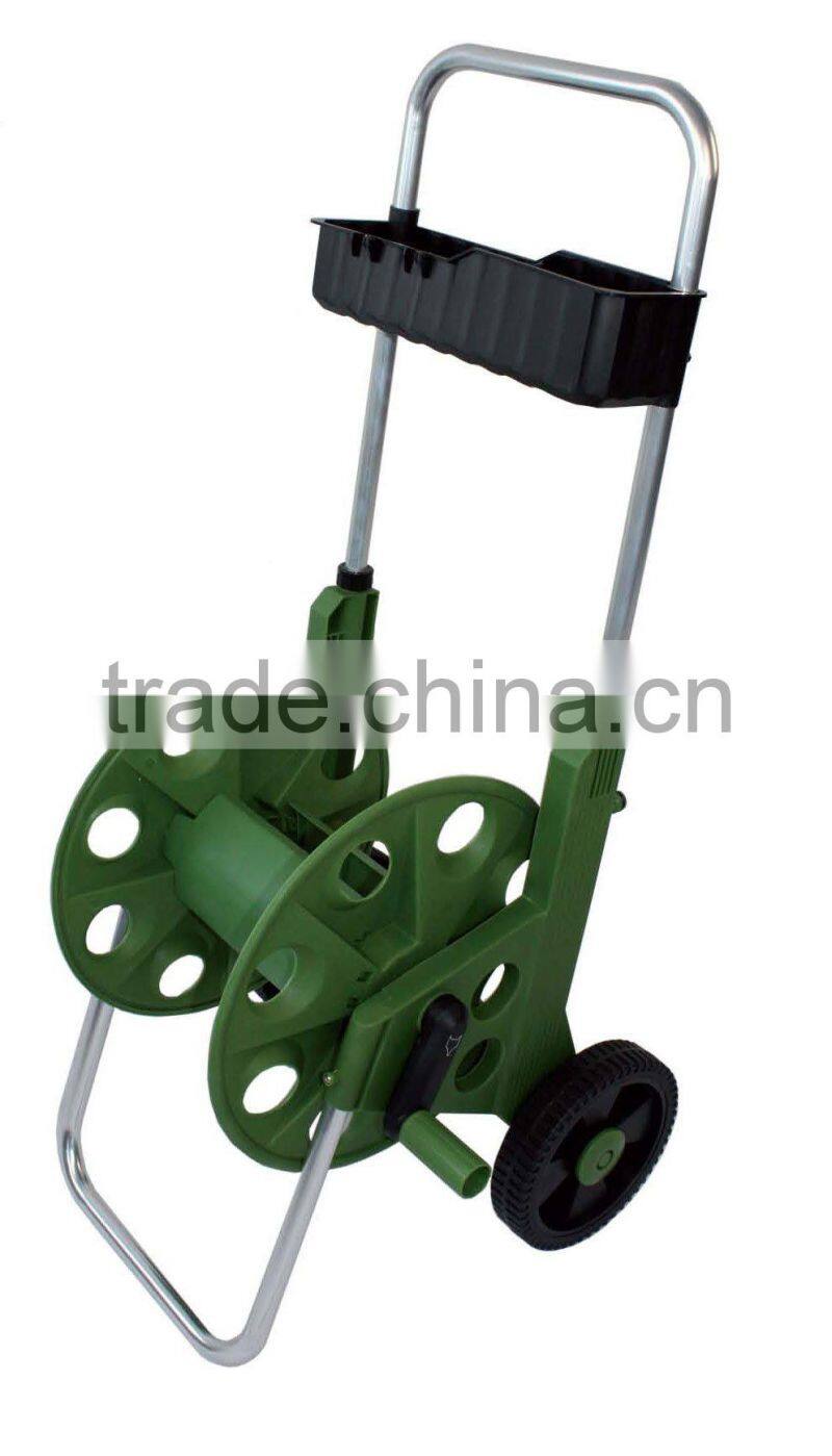 Garden Water Hose Reel With Wheels For 1/2" 60M PVC Garden Hose