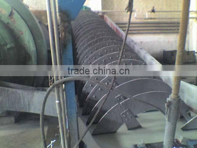 High production efficiency wear-resistance screw spiral classifier for sale