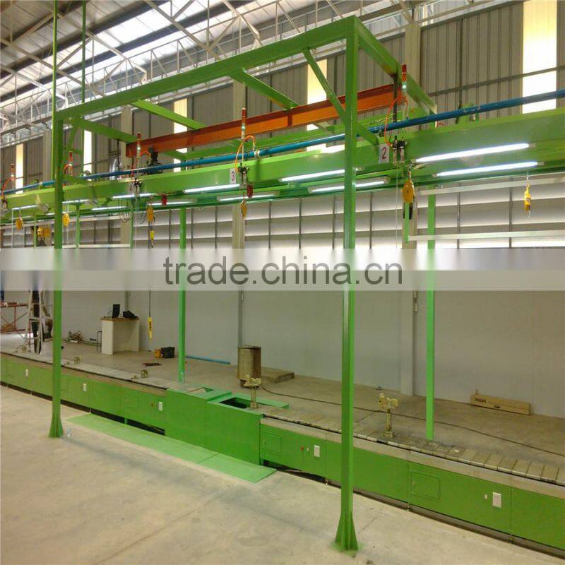 automatic motorcycle assembly line