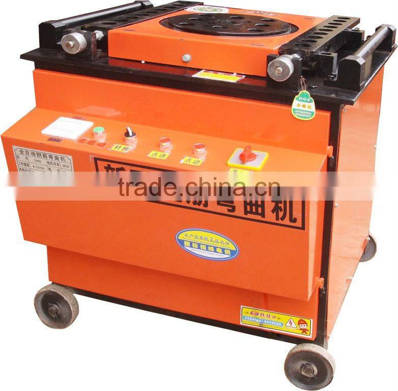 Henan manufacture Automatic electric high-tech stirrup steel bar bender hoop machine