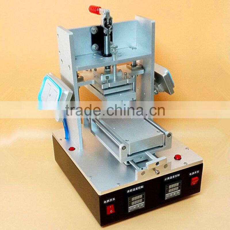 110V-220V lcd repair 5 in1 vacuum lcd separator machine, middle frame separating & frame laminator with mold for iphone6/6plus,