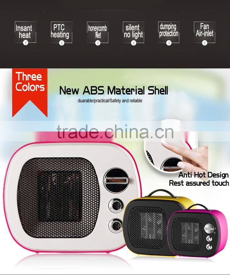 Factory directly supplying home small size portble mini heater