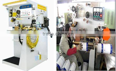 semi-automatic rectangular oil can making equipment line