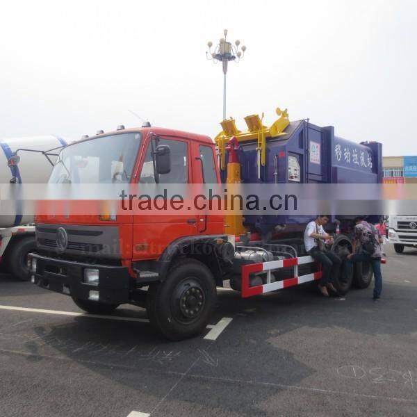 4*2 DONGFENG 10m3 Mobile Garbage Compression Station