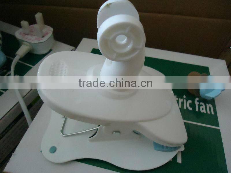 Clip on twin speed fan for hydroponics grow tent