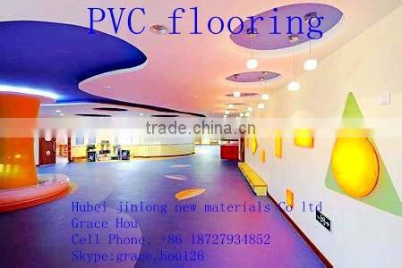 Cheap recycled flooring PVC vinyl roll
