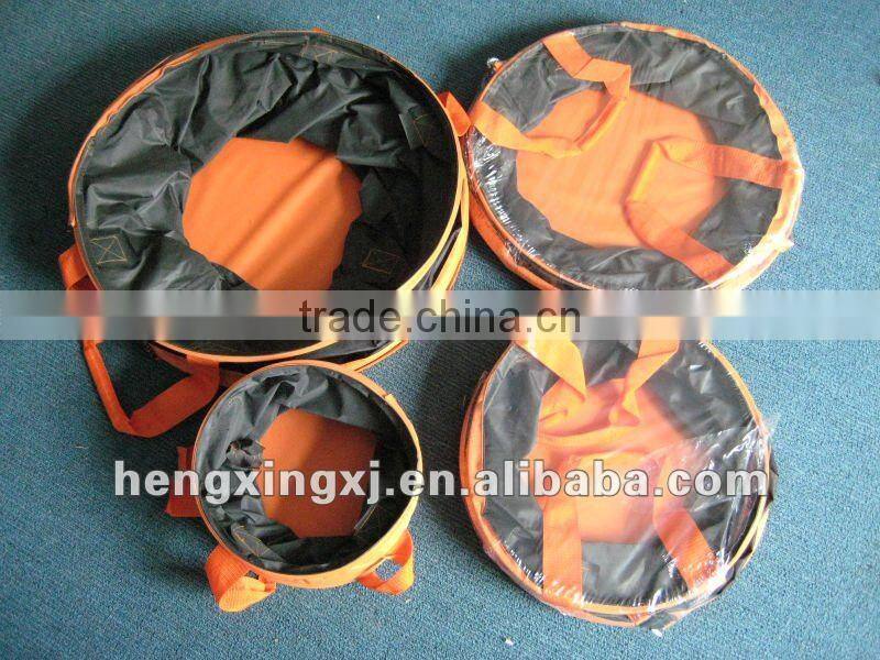 600D polyester pop up garden bag