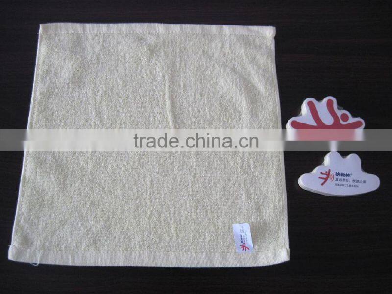 Eco friendly 100% cotton Custom Compressed Towel