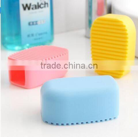 CY177 silicone mini washing brush clothes cleaning brush household clothes washboard