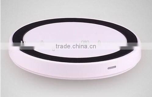 Creative bamboo wood wireless charger pad for Apple & Android Universal Wireless Universal mobile phone charger adapter