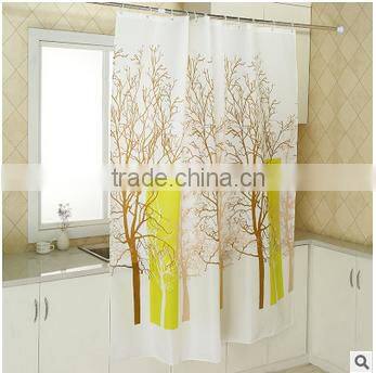 72 inch mildewproof waterproof polyester shower curtain