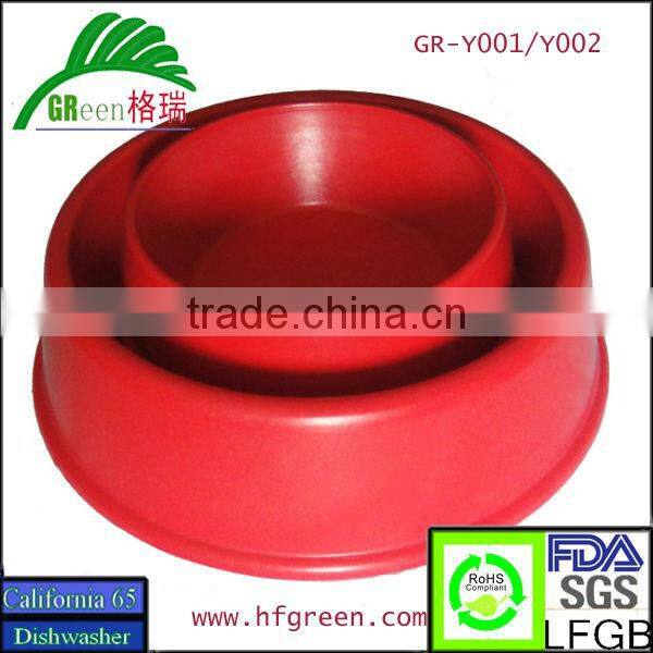 High Quality New Technique Bamboo Pet Water Bowls