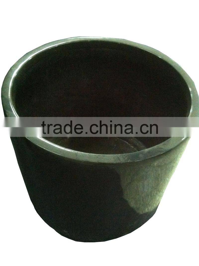 Home garden deco 20cm to 200 cm hight fiberglass or plastic christmas flower and large tree pots EHP1501 1414