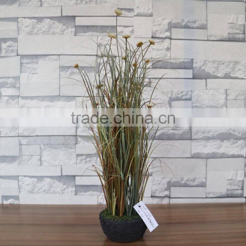 New design antumn color plastic grass for Europen markets