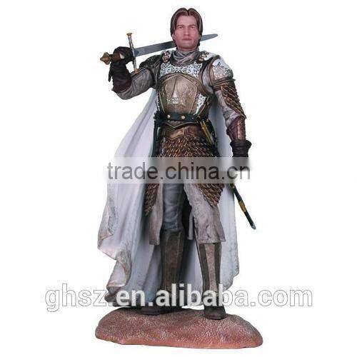 Guo hao hot sale custom resin Game of Throne toys , White Walker figure toys