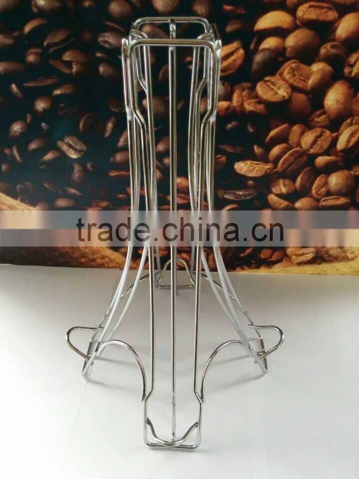 Kitchen for stainless steel Nespresso coffee pod storage/coffee capsule holder/coffee mug holder