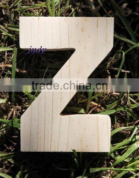 Decorative small wooden craft alphabet letters Wholesale