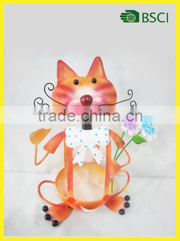 Cute iron garden animal decor for garden