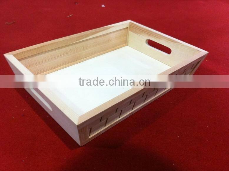 top quality wooden tray