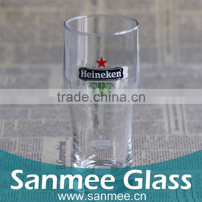 Custom Design Quality Glass Wholesale Beer Glass Cup