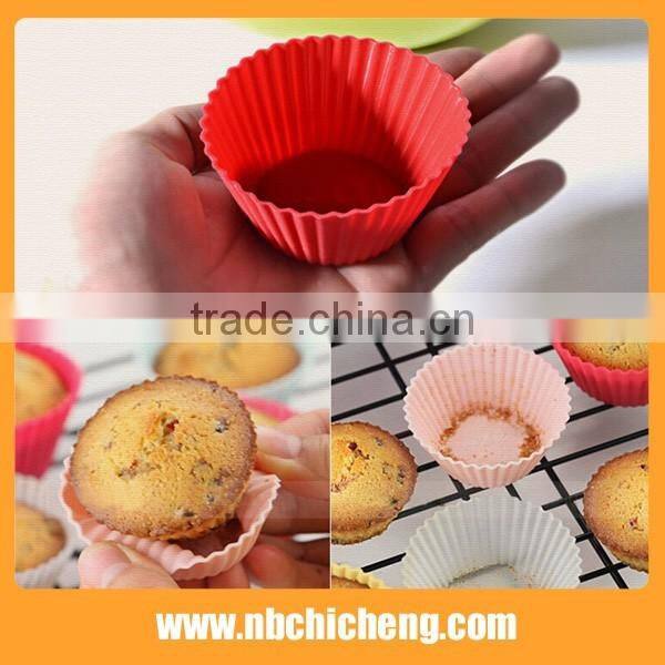 Silicone Baking Cup Muffin Cupcake Mold Muffin Cups Cake Baking Molds