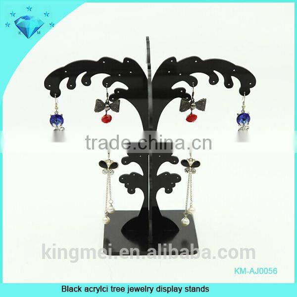 exhibition acrylic jewelry display rack