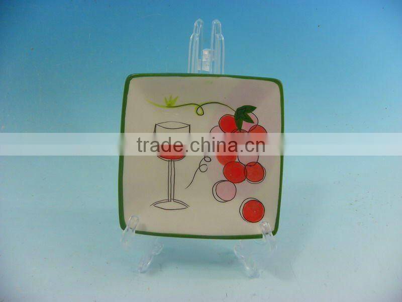 Round Ceramic Fruit tray