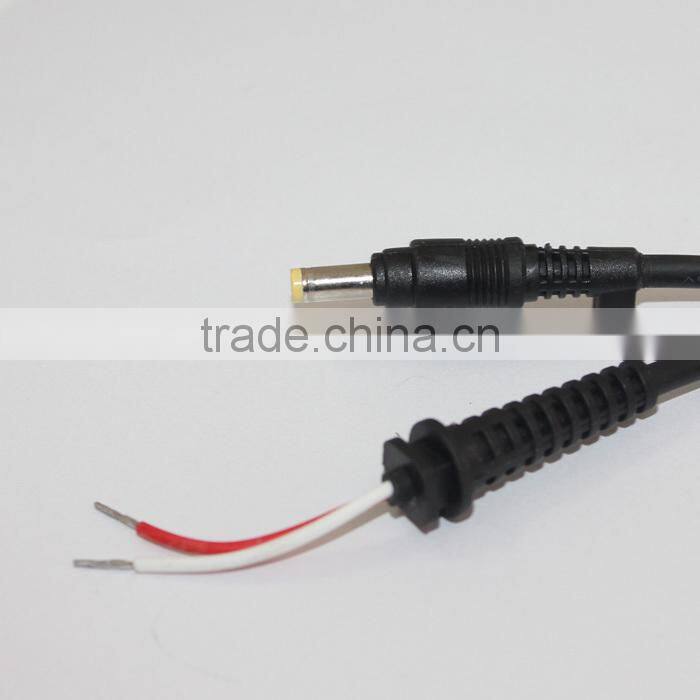 Factory price 5V dc power plug cord for laptop ,customizable dc power standard 4.8*1.7mm dc power plug cable for HP