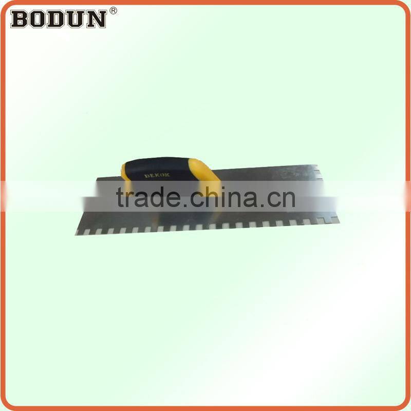 G1022-1 PT-5704 stainless steel trowel with rubber handle