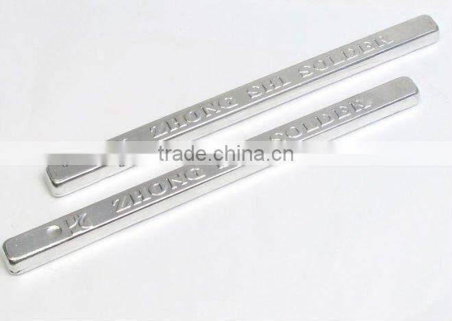 High Quality Tin Lead Solder Bar/ Tin Rods From Guangzhou Supplier