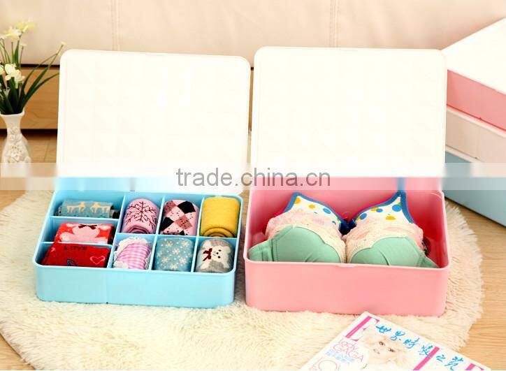 Wholesale high quality plastic storage box with lids for clothing/plastic high quality storage box/plastic storage box with lids